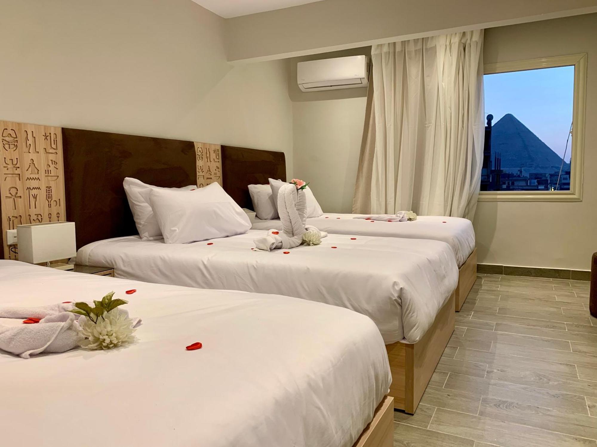 Khufu Pyramids Inn Nazlet el-Sîsi Dış mekan fotoğraf